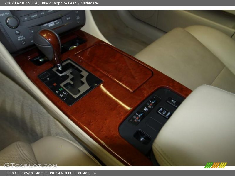 Black Sapphire Pearl / Cashmere 2007 Lexus GS 350