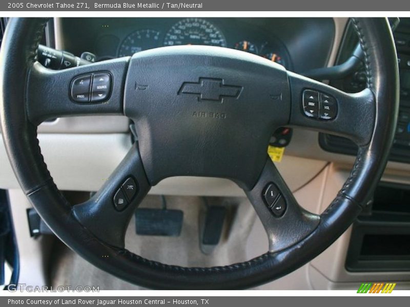 Bermuda Blue Metallic / Tan/Neutral 2005 Chevrolet Tahoe Z71