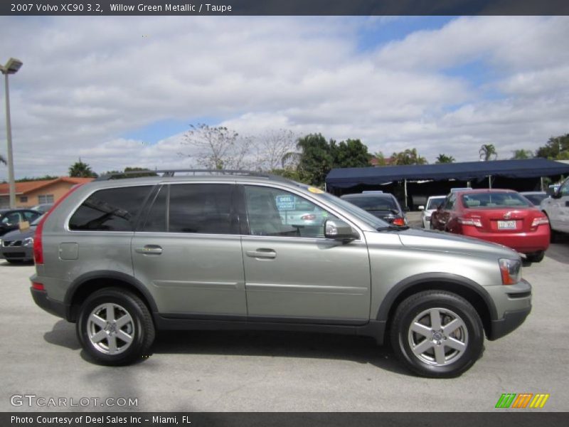 Willow Green Metallic / Taupe 2007 Volvo XC90 3.2