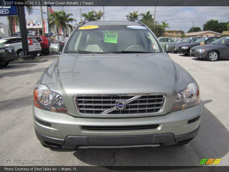 Willow Green Metallic / Taupe 2007 Volvo XC90 3.2