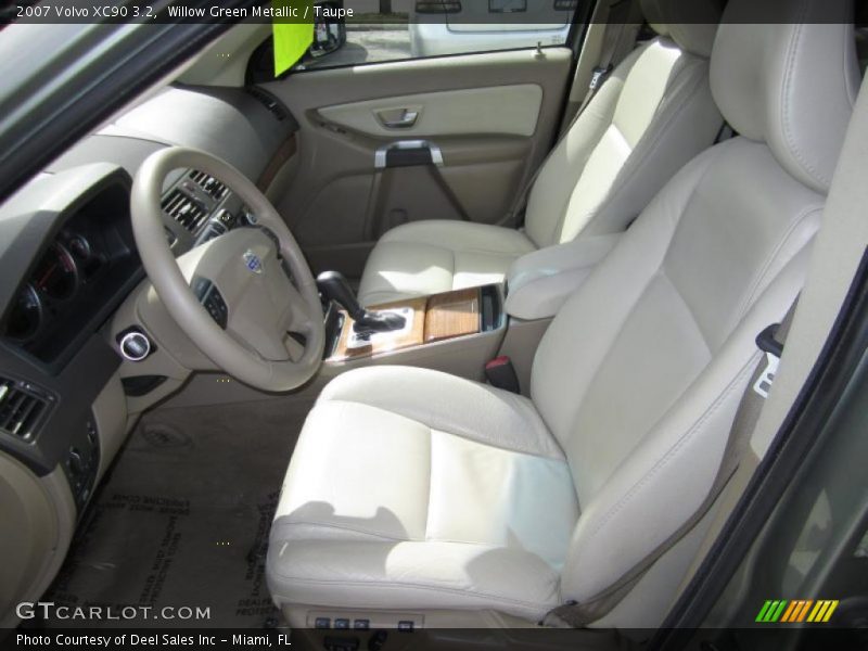 Willow Green Metallic / Taupe 2007 Volvo XC90 3.2