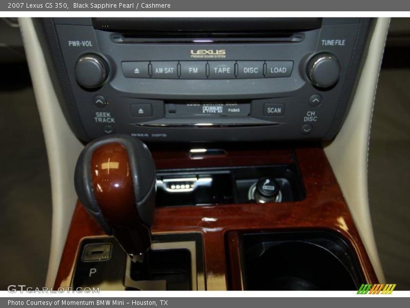 Black Sapphire Pearl / Cashmere 2007 Lexus GS 350