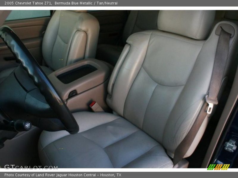 Bermuda Blue Metallic / Tan/Neutral 2005 Chevrolet Tahoe Z71