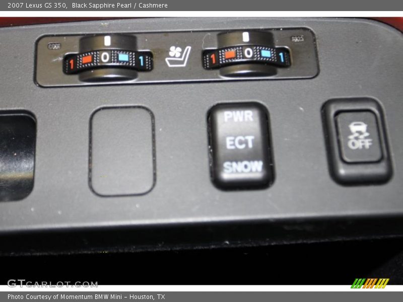 Black Sapphire Pearl / Cashmere 2007 Lexus GS 350