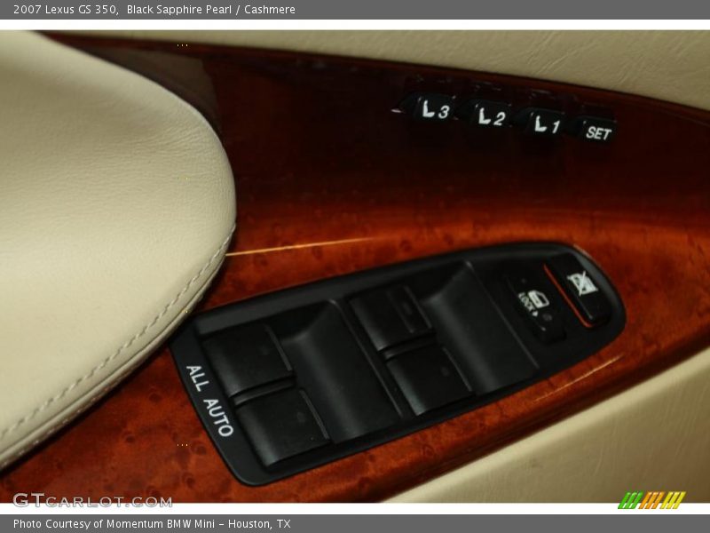 Black Sapphire Pearl / Cashmere 2007 Lexus GS 350