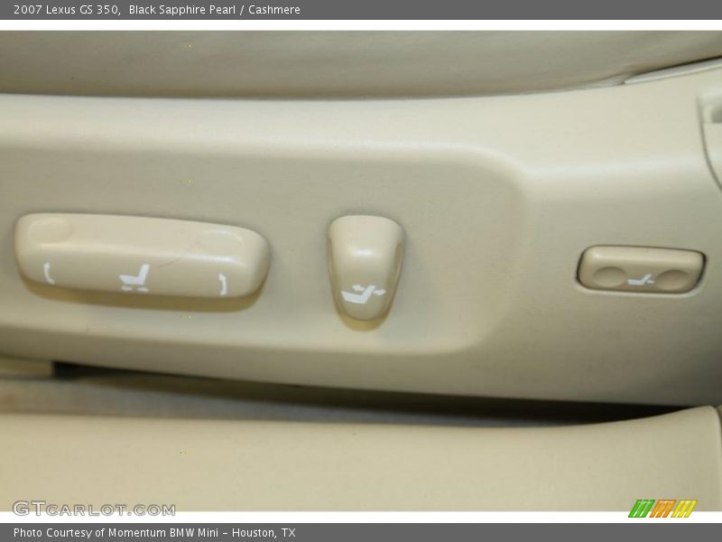 Black Sapphire Pearl / Cashmere 2007 Lexus GS 350