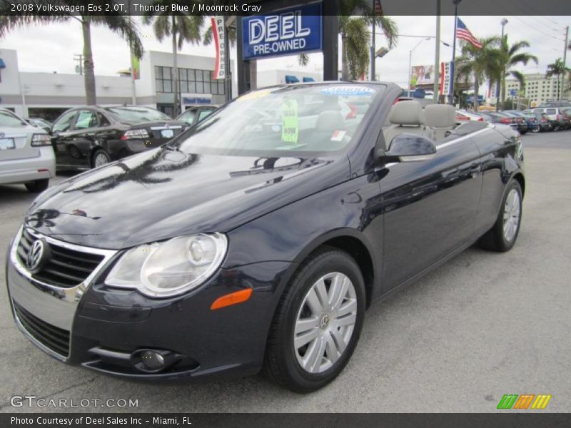 Thunder Blue / Moonrock Gray 2008 Volkswagen Eos 2.0T