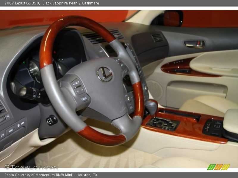 Black Sapphire Pearl / Cashmere 2007 Lexus GS 350