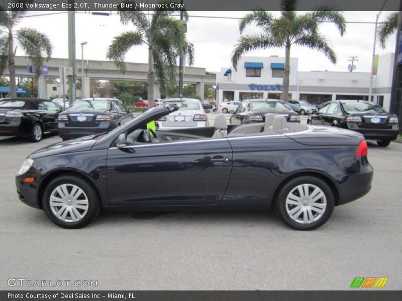 Thunder Blue / Moonrock Gray 2008 Volkswagen Eos 2.0T