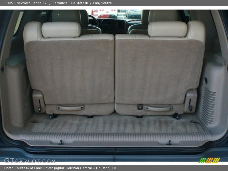 Bermuda Blue Metallic / Tan/Neutral 2005 Chevrolet Tahoe Z71