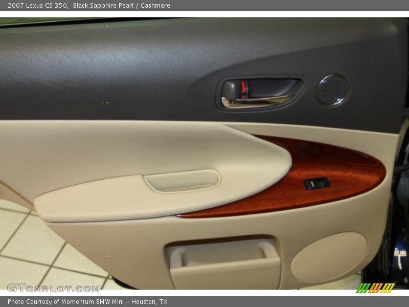 Black Sapphire Pearl / Cashmere 2007 Lexus GS 350