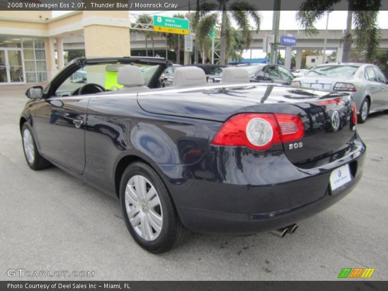 Thunder Blue / Moonrock Gray 2008 Volkswagen Eos 2.0T