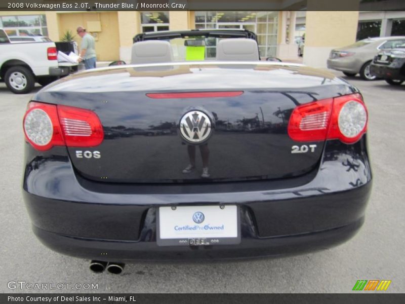 Thunder Blue / Moonrock Gray 2008 Volkswagen Eos 2.0T