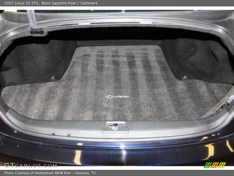 Black Sapphire Pearl / Cashmere 2007 Lexus GS 350