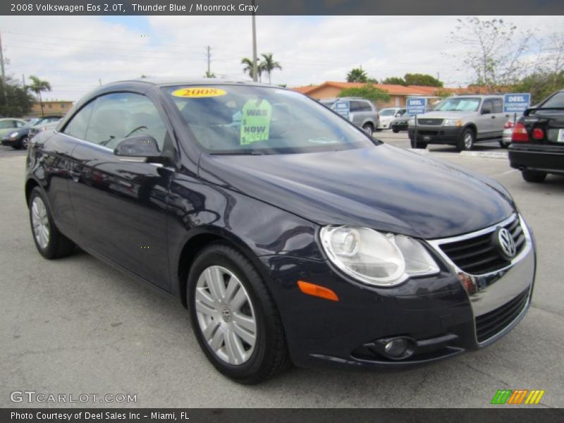 Thunder Blue / Moonrock Gray 2008 Volkswagen Eos 2.0T
