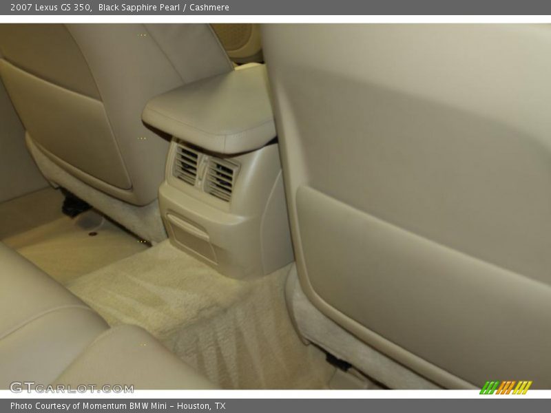 Black Sapphire Pearl / Cashmere 2007 Lexus GS 350