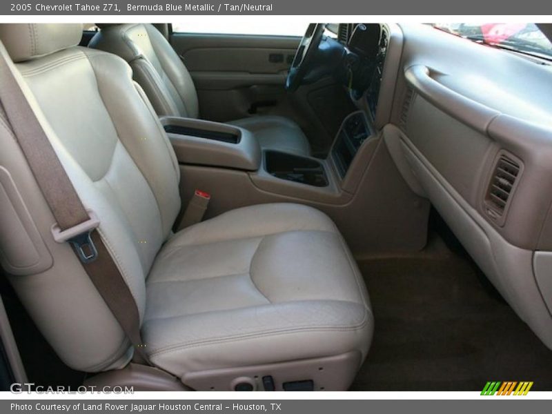 Bermuda Blue Metallic / Tan/Neutral 2005 Chevrolet Tahoe Z71