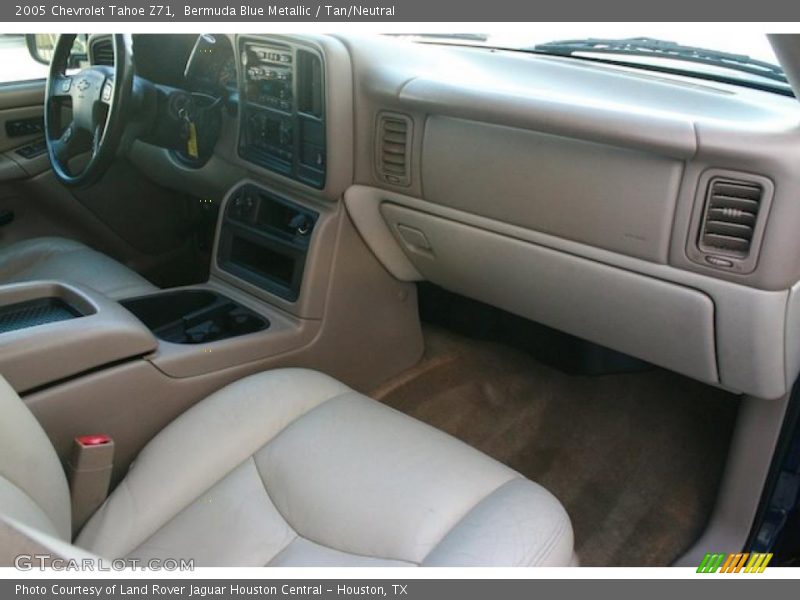 Bermuda Blue Metallic / Tan/Neutral 2005 Chevrolet Tahoe Z71