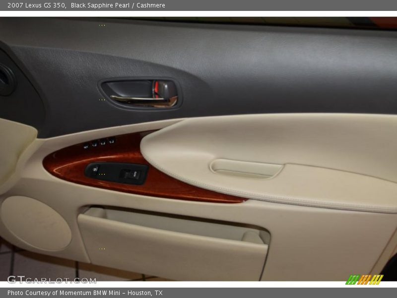 Black Sapphire Pearl / Cashmere 2007 Lexus GS 350