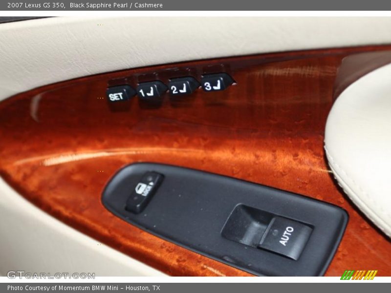 Black Sapphire Pearl / Cashmere 2007 Lexus GS 350