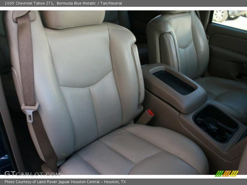Bermuda Blue Metallic / Tan/Neutral 2005 Chevrolet Tahoe Z71