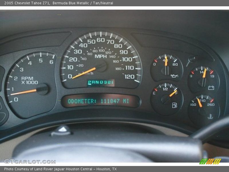 Bermuda Blue Metallic / Tan/Neutral 2005 Chevrolet Tahoe Z71