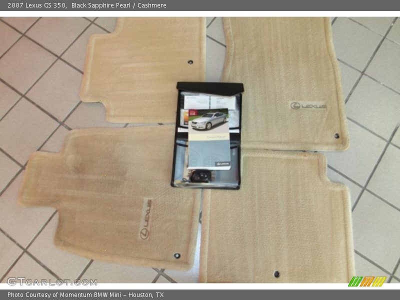 Black Sapphire Pearl / Cashmere 2007 Lexus GS 350