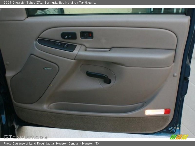 Bermuda Blue Metallic / Tan/Neutral 2005 Chevrolet Tahoe Z71