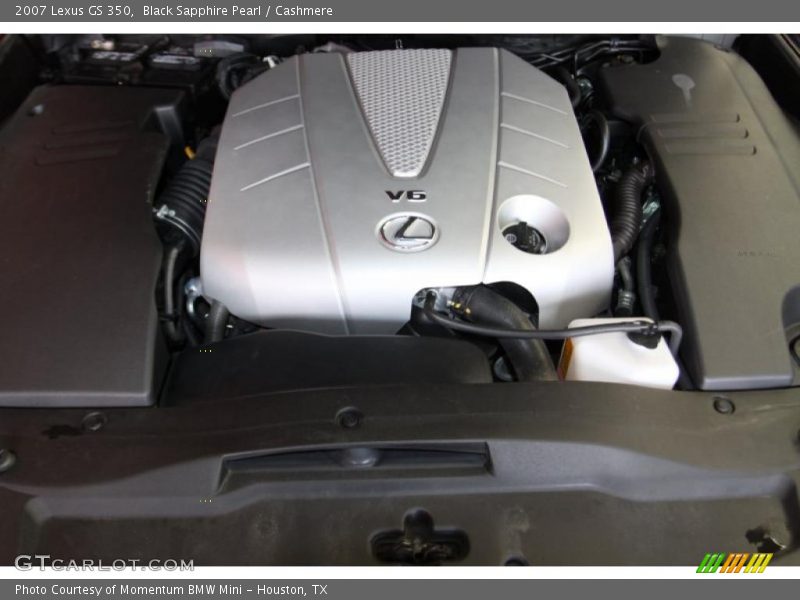 Black Sapphire Pearl / Cashmere 2007 Lexus GS 350