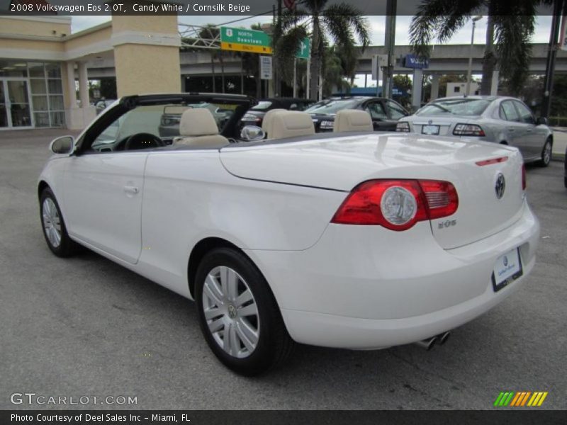 Candy White / Cornsilk Beige 2008 Volkswagen Eos 2.0T