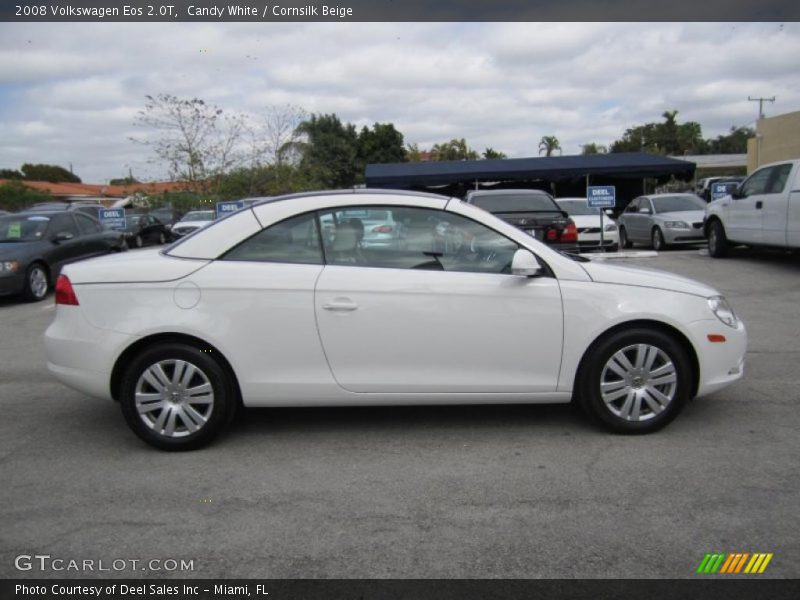 Candy White / Cornsilk Beige 2008 Volkswagen Eos 2.0T