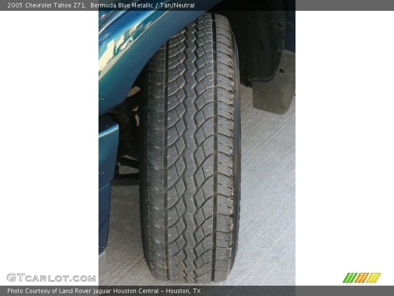 Bermuda Blue Metallic / Tan/Neutral 2005 Chevrolet Tahoe Z71