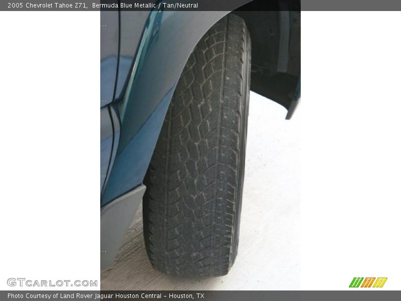 Bermuda Blue Metallic / Tan/Neutral 2005 Chevrolet Tahoe Z71