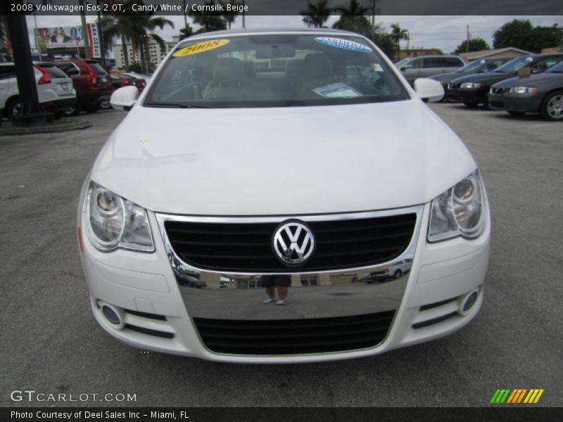 Candy White / Cornsilk Beige 2008 Volkswagen Eos 2.0T