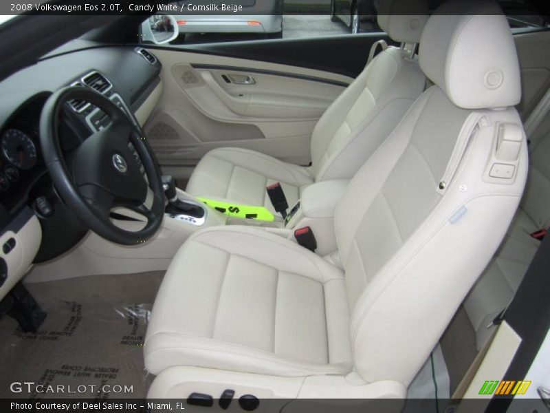 Candy White / Cornsilk Beige 2008 Volkswagen Eos 2.0T