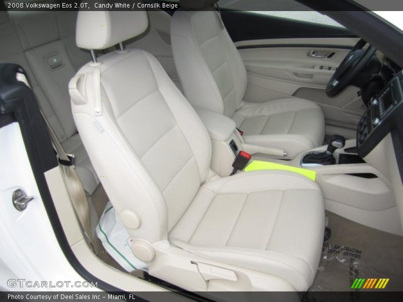 Candy White / Cornsilk Beige 2008 Volkswagen Eos 2.0T