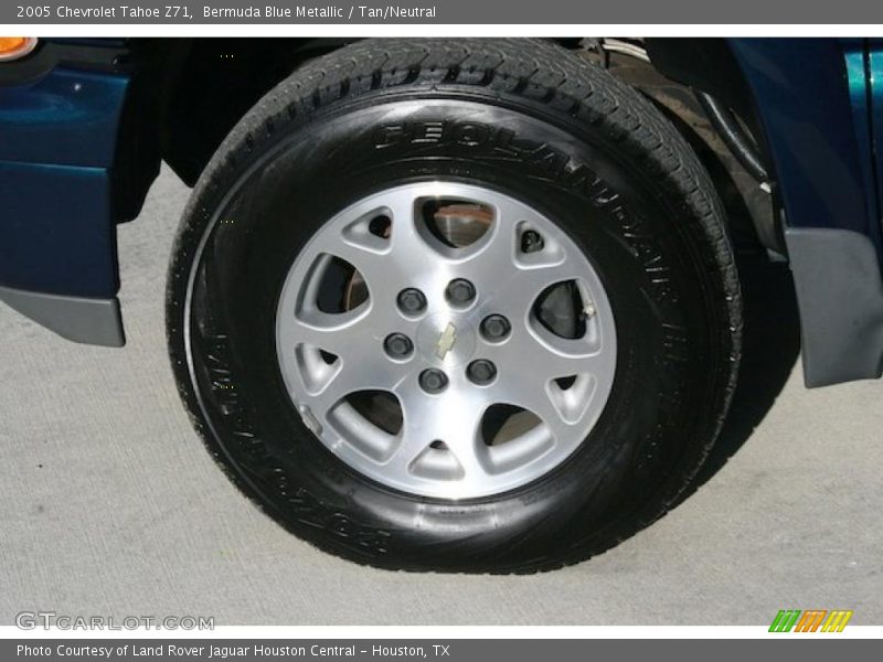 Bermuda Blue Metallic / Tan/Neutral 2005 Chevrolet Tahoe Z71