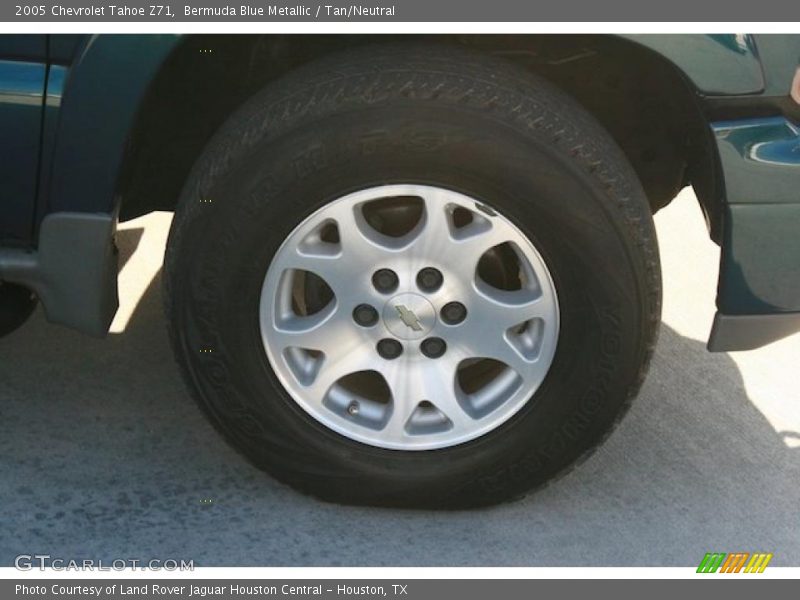 Bermuda Blue Metallic / Tan/Neutral 2005 Chevrolet Tahoe Z71