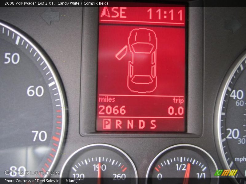 Candy White / Cornsilk Beige 2008 Volkswagen Eos 2.0T
