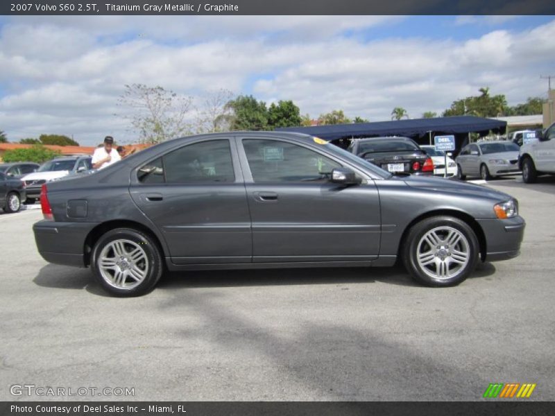 Titanium Gray Metallic / Graphite 2007 Volvo S60 2.5T