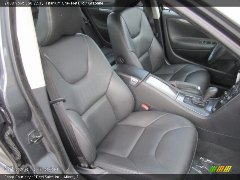 Titanium Gray Metallic / Graphite 2008 Volvo S60 2.5T