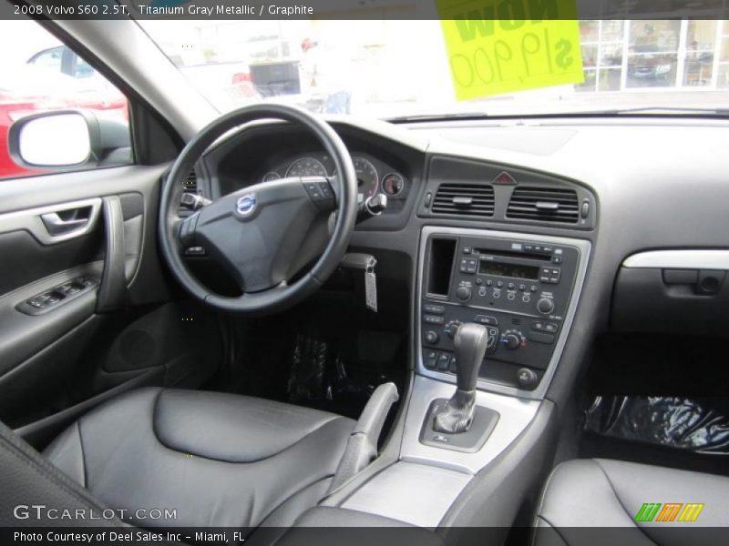 Titanium Gray Metallic / Graphite 2008 Volvo S60 2.5T