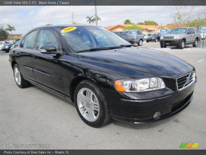 Black Stone / Taupe 2008 Volvo S60 2.5T