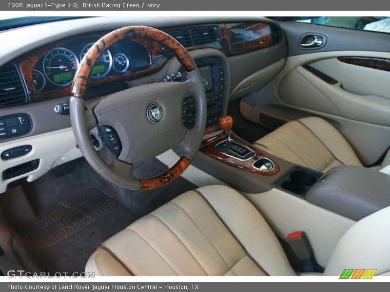 Ivory Interior - 2008 S-Type 3.0 