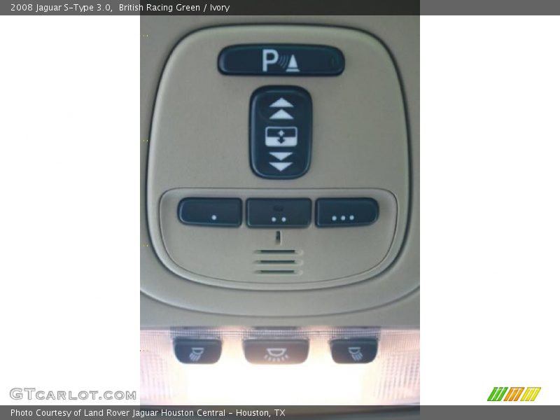 Controls of 2008 S-Type 3.0