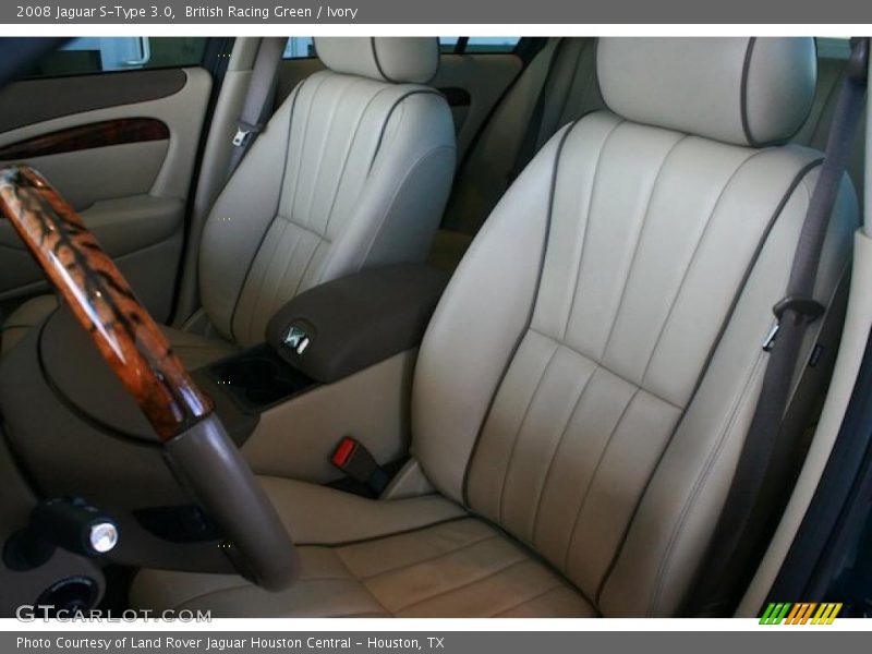  2008 S-Type 3.0 Ivory Interior