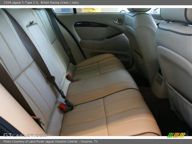  2008 S-Type 3.0 Ivory Interior