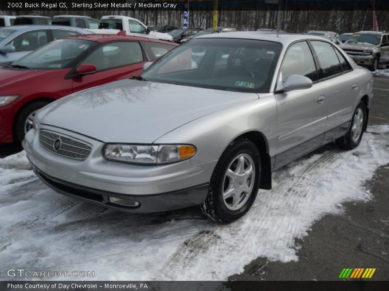 Sterling Silver Metallic / Medium Gray 2002 Buick Regal GS