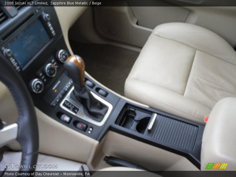 Sapphire Blue Metallic / Beige 2008 Suzuki XL7 Limited