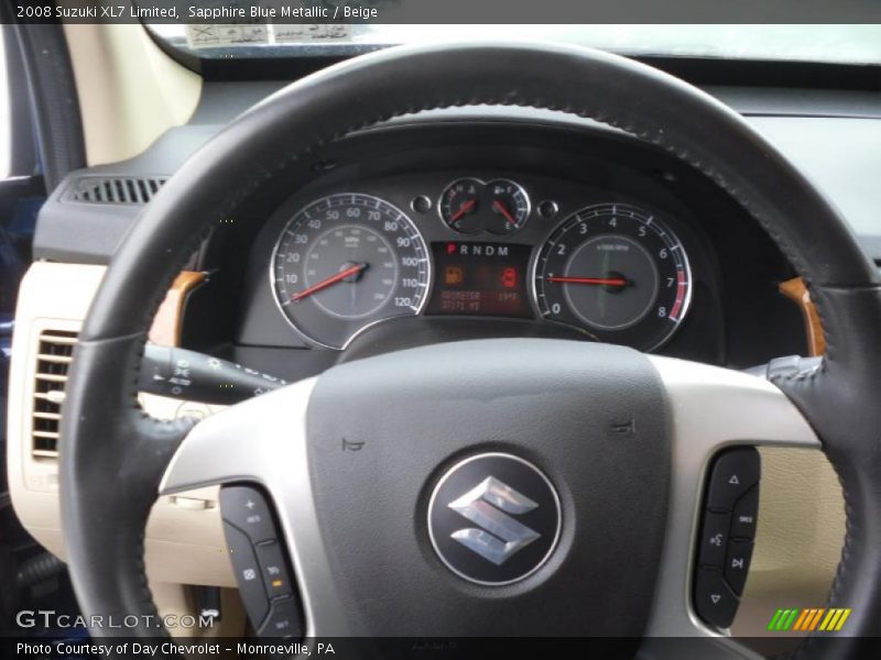 Sapphire Blue Metallic / Beige 2008 Suzuki XL7 Limited